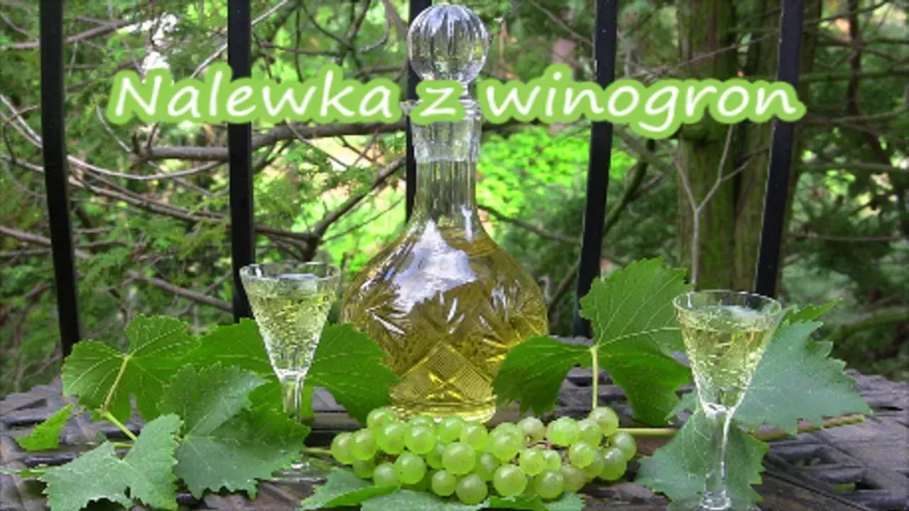 Zdjęcie Jak zrobić nalewkę z winogron - prosty przepis na domowy trunek